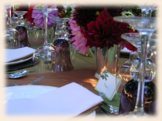 floral table